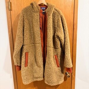 Patagonia Women’s Dusty Mesa Parka XL Nest Brown